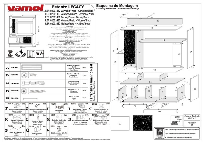 Vamo LEGACY Assembly instructions