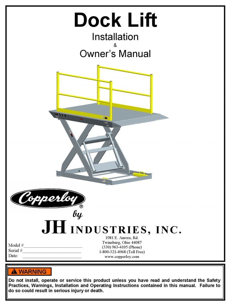 JH Industries Copperloy Installation & owner's manual JH Industries Copperloy Installation & owner's manual