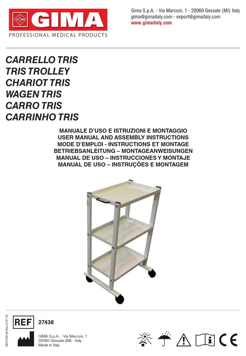 Gima TRIS User manual and assembly instructions