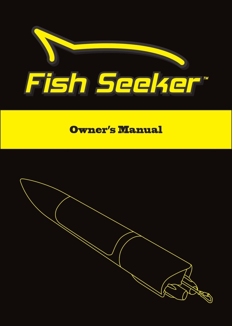 Brand Developers Fish Seeker owner's manual