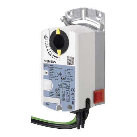 Siemens OpenAir G B181.1E/KN Series User manual Siemens OpenAir G B181.1E/KN Series User manual