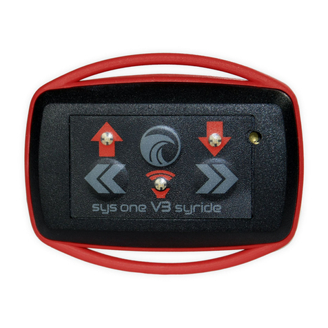 Syride SYS'One V3 User manual