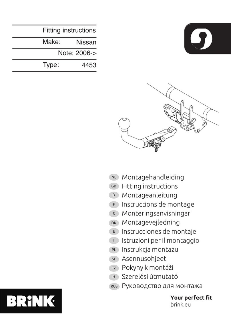Brink 4453 Fitting instructions