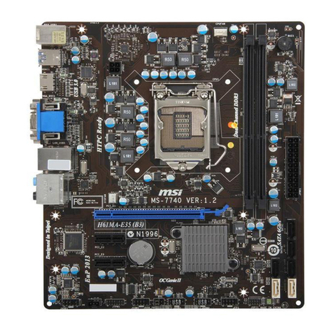 MSI H61MA-E35 (B3) manual
