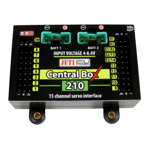 JETI model Central Box user manual