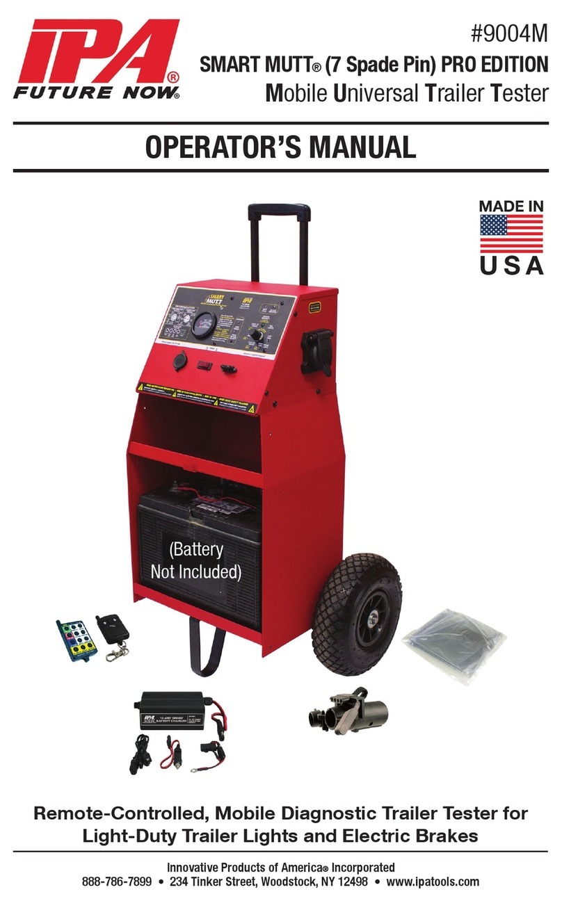 iPA SMART MUTT 9004M Operator's manual