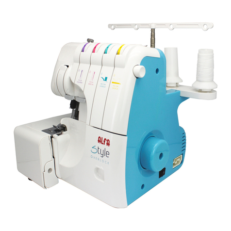 Alfa Network STYLE Overlock 8708 User manual