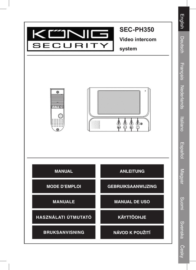 Konig Security SEC-PH350 manual