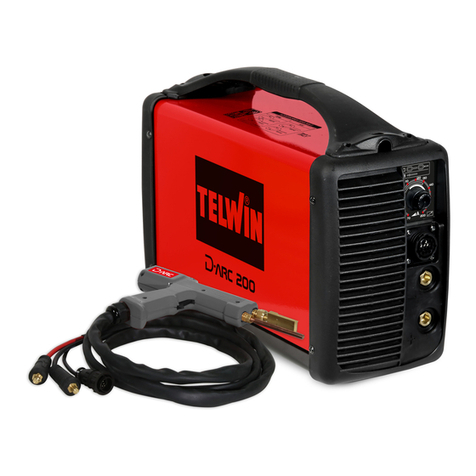 Telwin Technomig 200 instruction manual