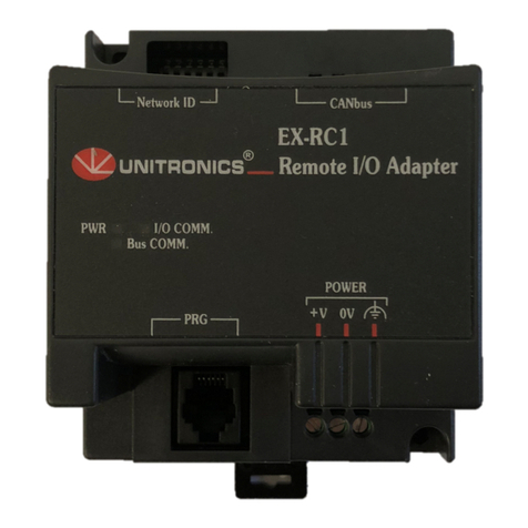 Unitronics EX-RC1 manual