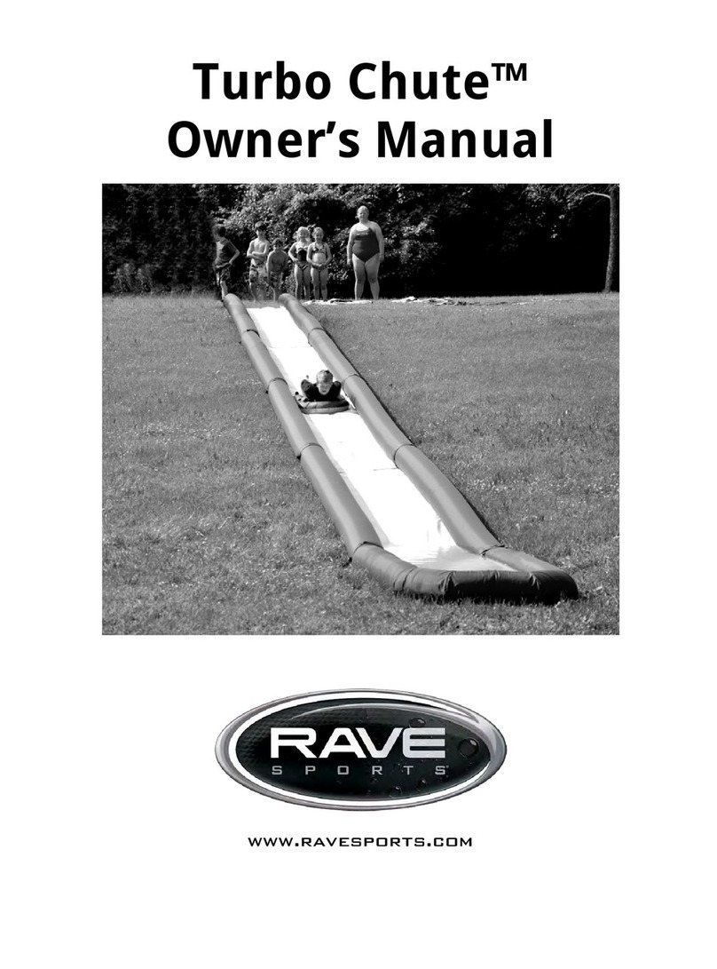 Rave Sports Turbo Chute owner's manual