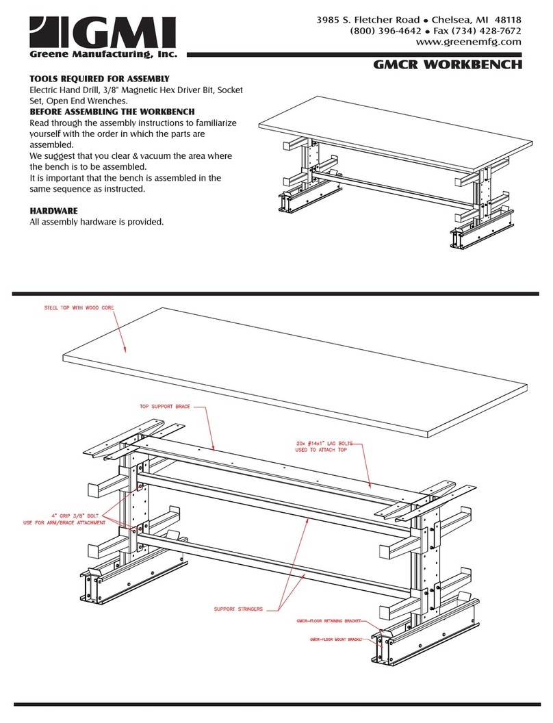 GMI GMCR WORKBENCH manual