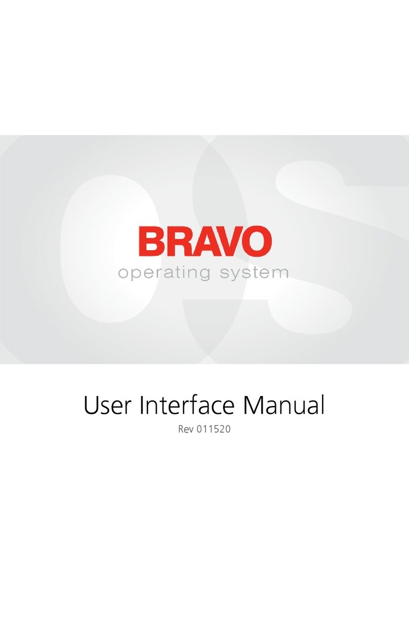 Bravo OS V12 USER INTERFACE MANUAL