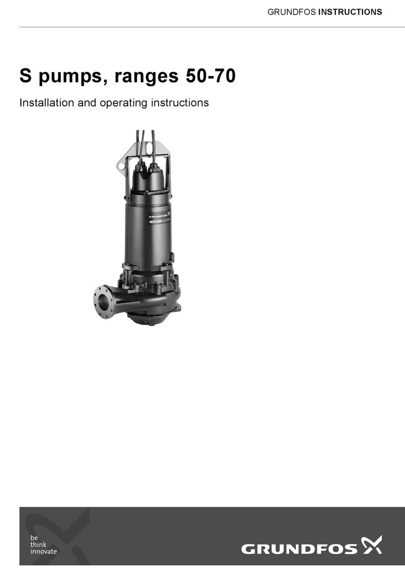 Grundfos S 50 Series User manual