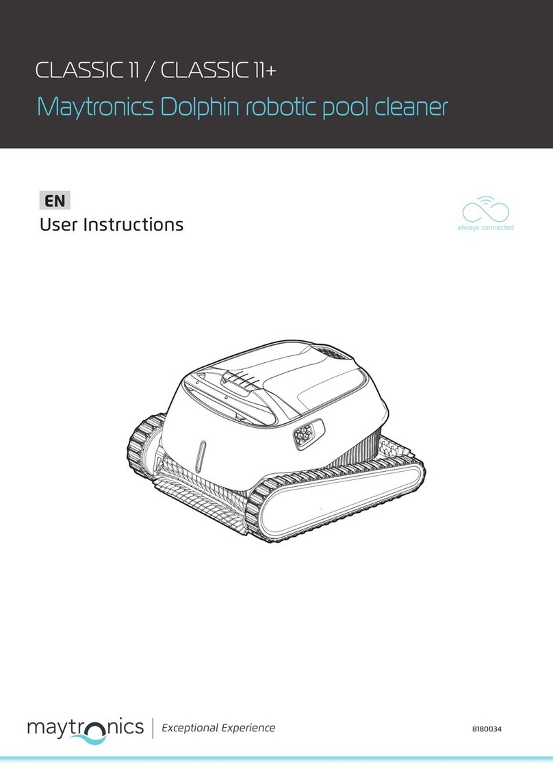 Maytronics Dolphin CLASSIC 11 User instructions
