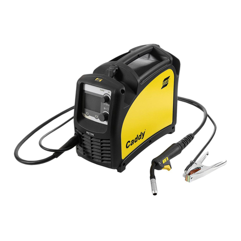 ESAB Caddy Mig C200i User manual ESAB Caddy Mig C200i User manual