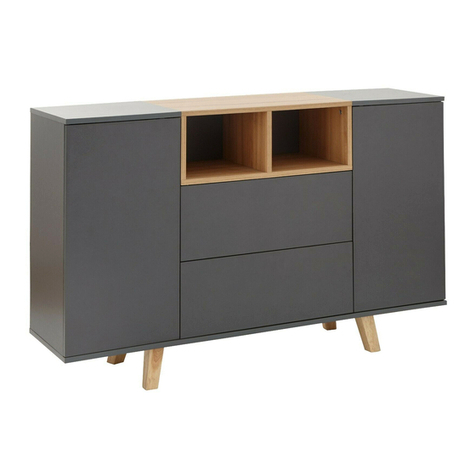 GFW MODENA SIDEBOARD CONSOLE Assembly instructions GFW MODENA SIDEBOARD CONSOLE Assembly instructions
