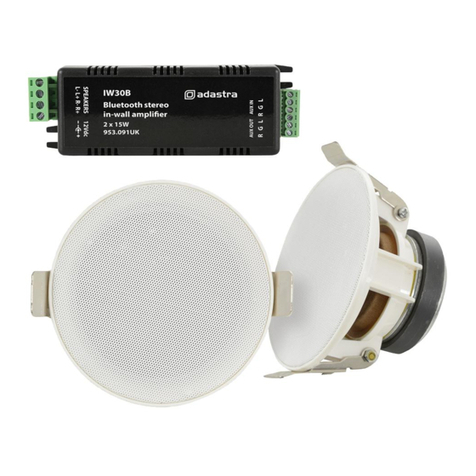 Adastra SL3-BT user manual