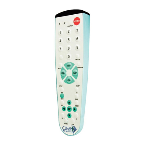 Clean Remote CR2M Series User manual