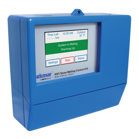 Watts Tekmar WiFi Snow Melting Control 670 user manual Watts Tekmar WiFi Snow Melting Control 670 user manual