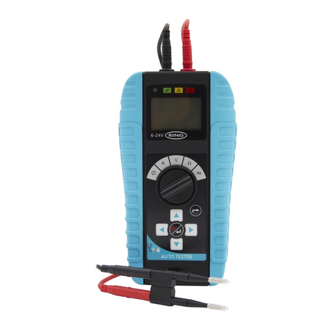 ring AutoTester RMM500 instructions