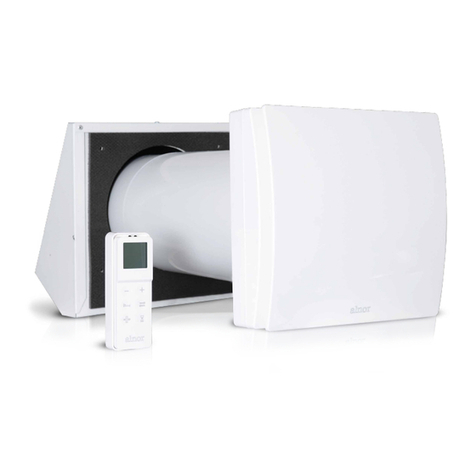 Nalnor HRU-WALL-RC Series User manual