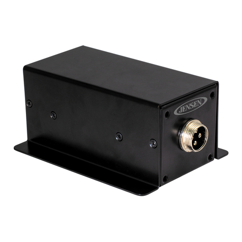 Jensen JPA600 User manual