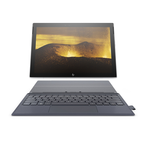 HP ENVY x2 Detachble PC 12 Installation instructions