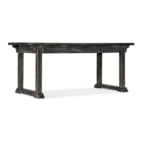 Hooker Furniture 5751-10459-99 Assembly instruction