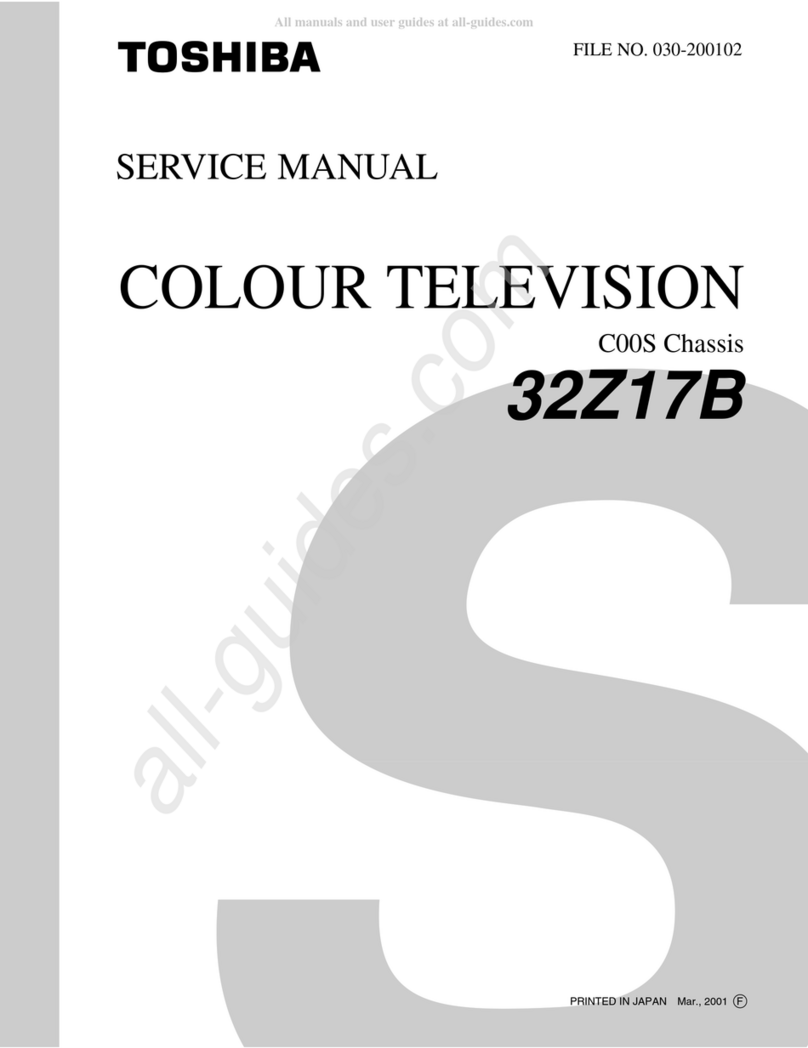 Toshiba 32Z17B User manual Toshiba 32Z17B User manual