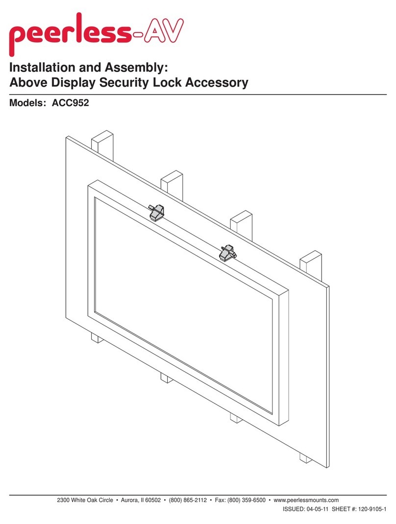 peerless-AV ACC952 Guide