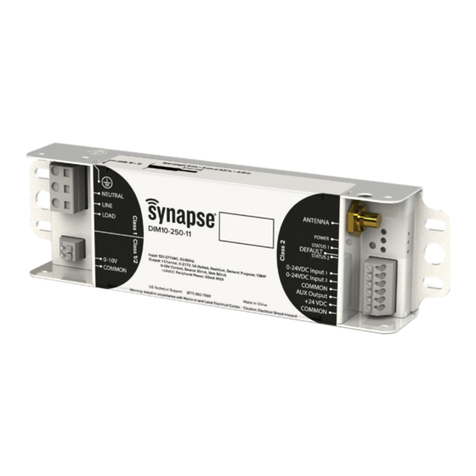 Synapse DIM10-250-11 User manual