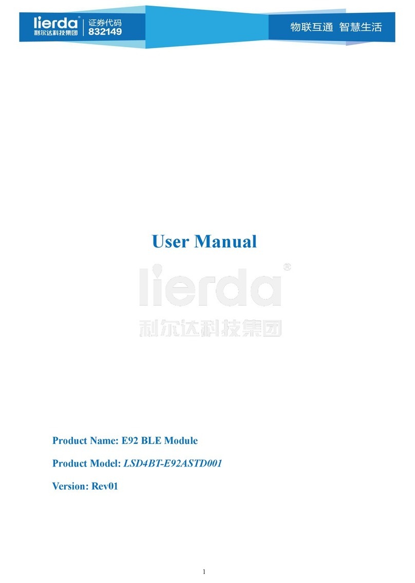 Lierda E92 Series user manual