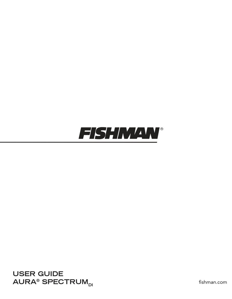 Fishman AURA SPECTRUM DI user guide