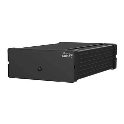 AUDAC ATU44MK2 User manual