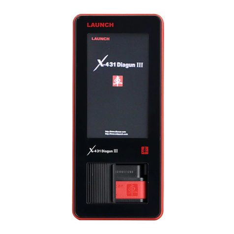 LAUNCH TECH X-431 Diagun III User manual