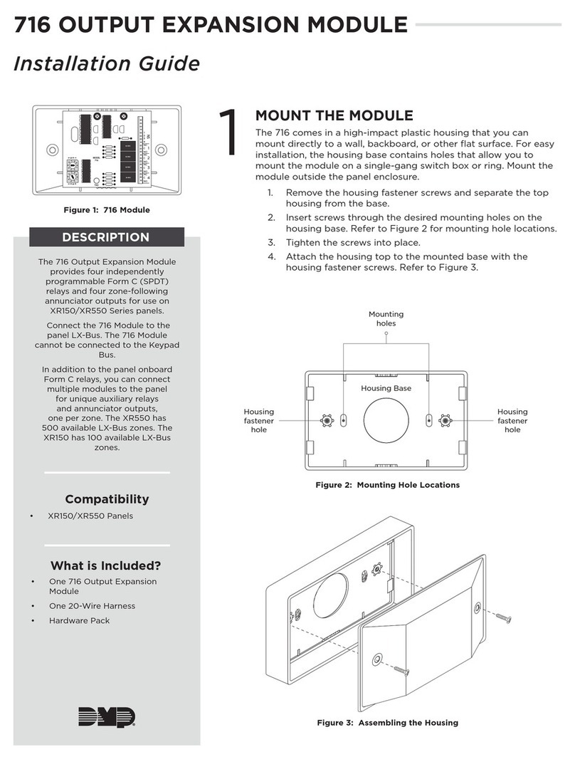 DMP Electronics 716 User manual