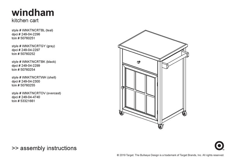Target windham WNKTNCRTBL Assembly instructions