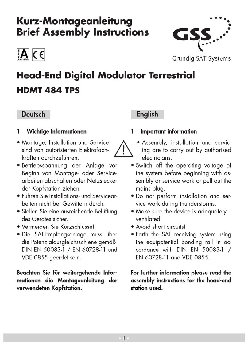 Grundig GSS HDMT 484 TPS User manual