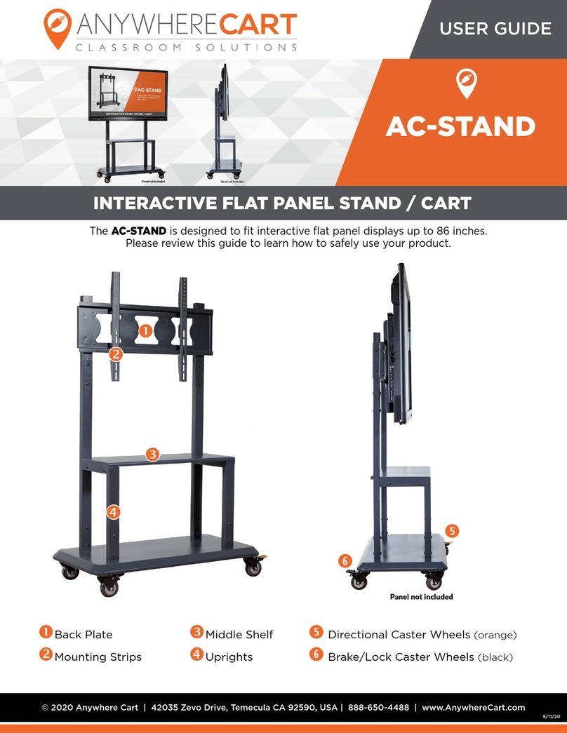 Anywhere Cart AC-STAND User manual
