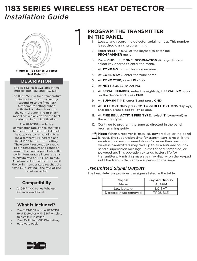 DMP Electronics 1183 Series User manual