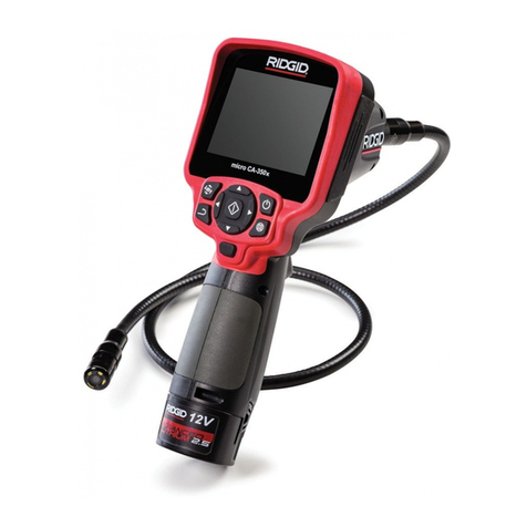 RIDGID micro CA-350x manual