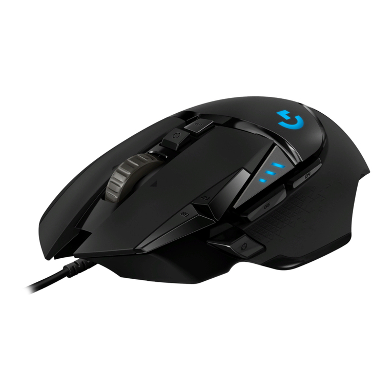 Logitech G502 Proteus Spectrum Instruction Manual