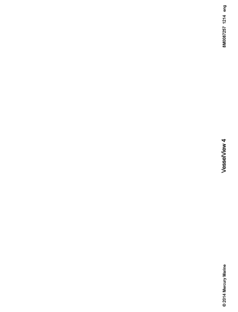 Mercury VesselView 4 User manual