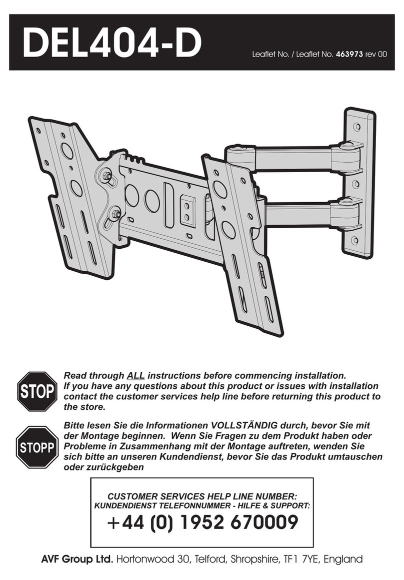 AVF DEL404-D User manual