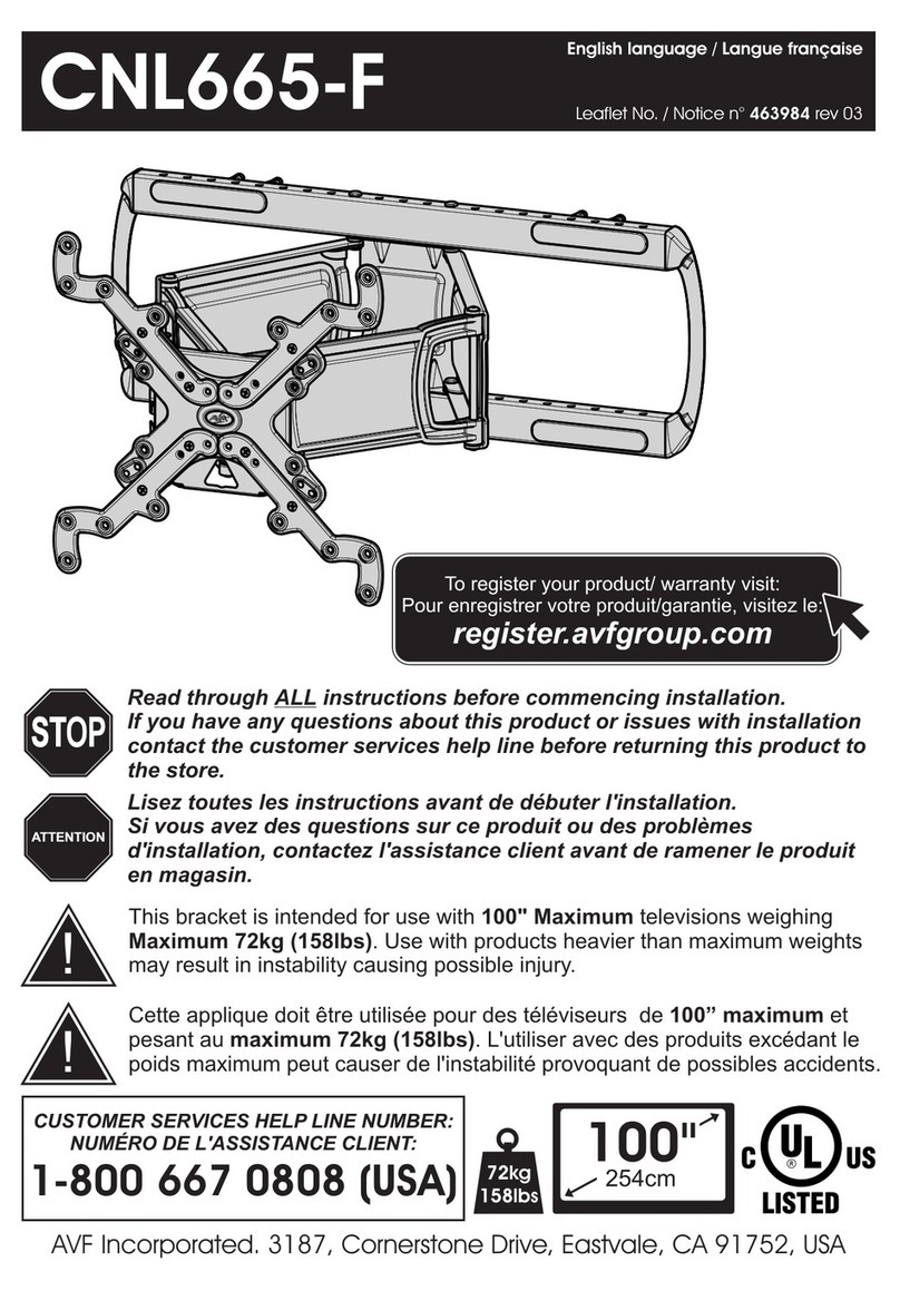 AVF CNL665-F User manual