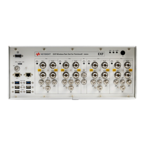 Keysight Technologies E6650AU-TRX Installation and operation manual