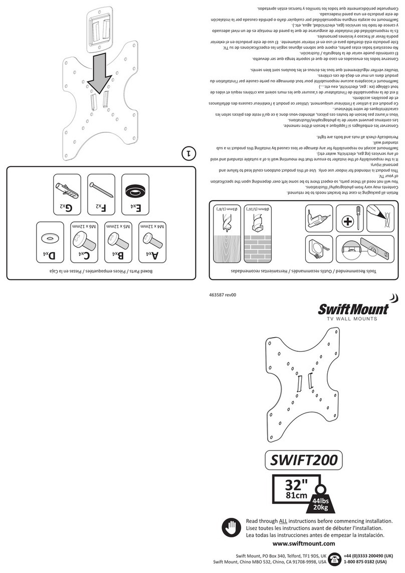 Swift Mount SWIFT200 User manual