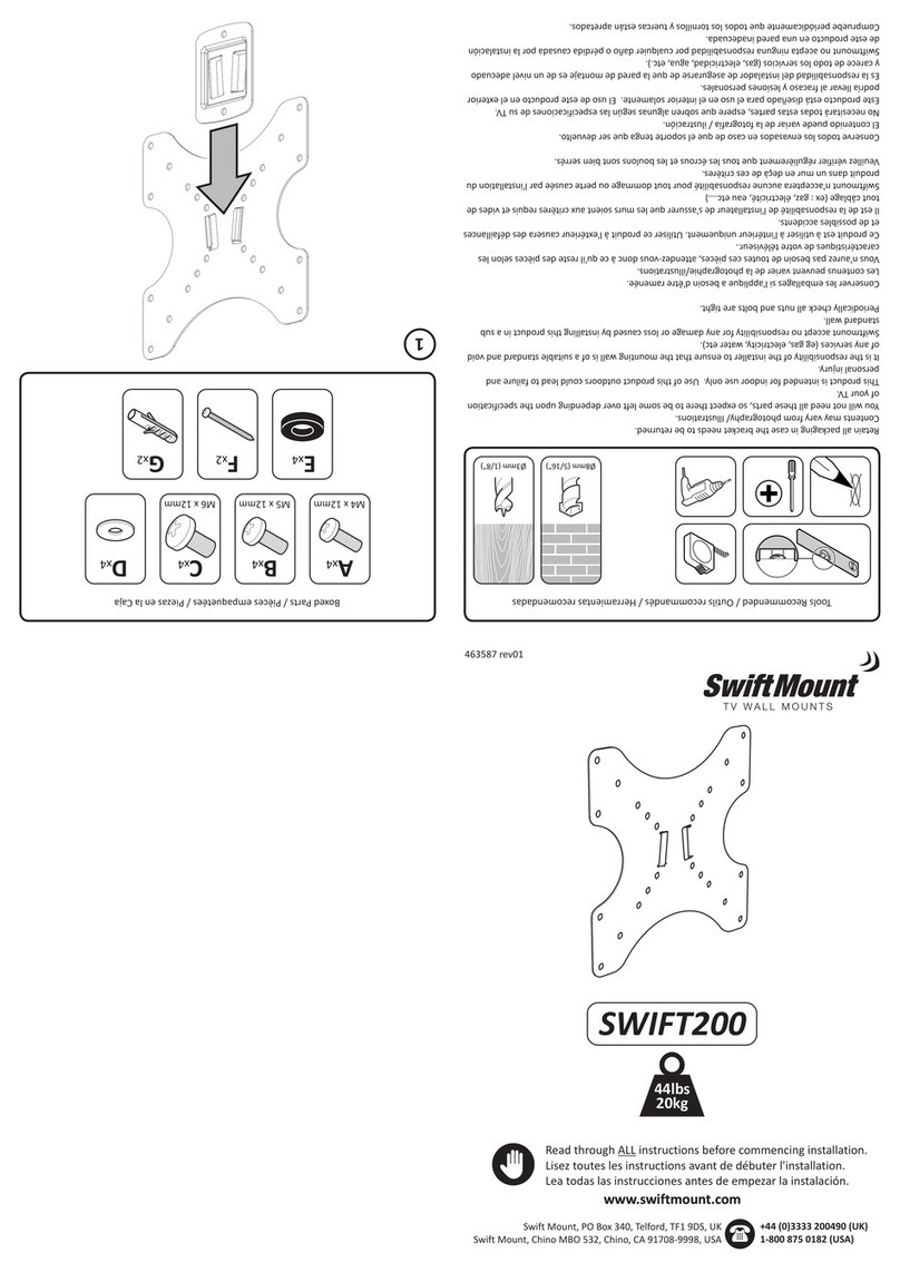 Swift Mount SWIFT200 User manual