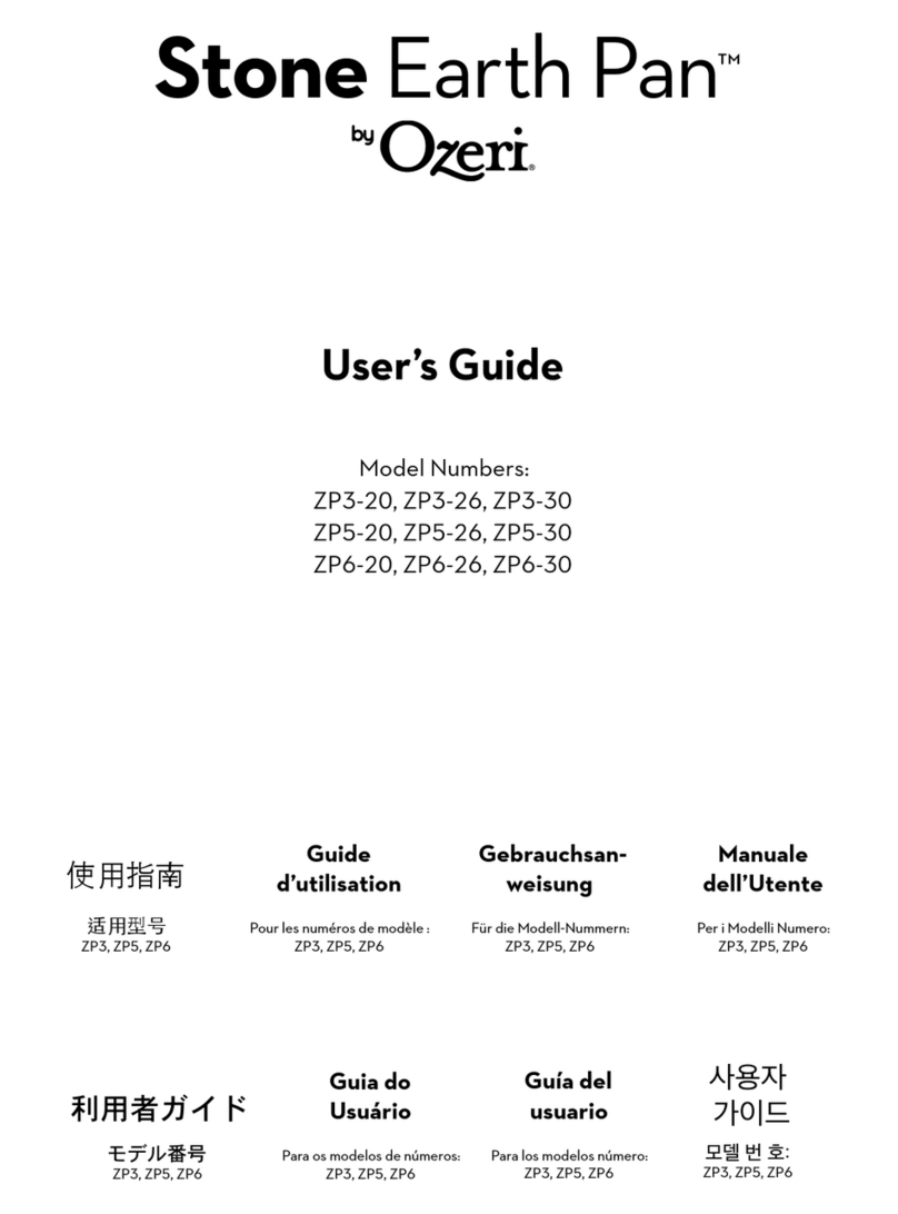 Qzeri Stone Earth Pan user guide